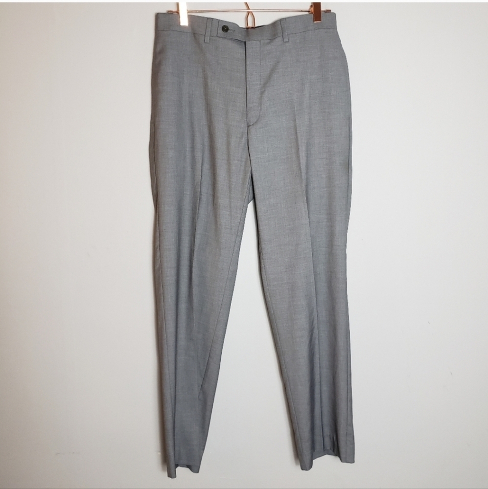 NWT Calvin Klein Grey slim fit dress pant 33
